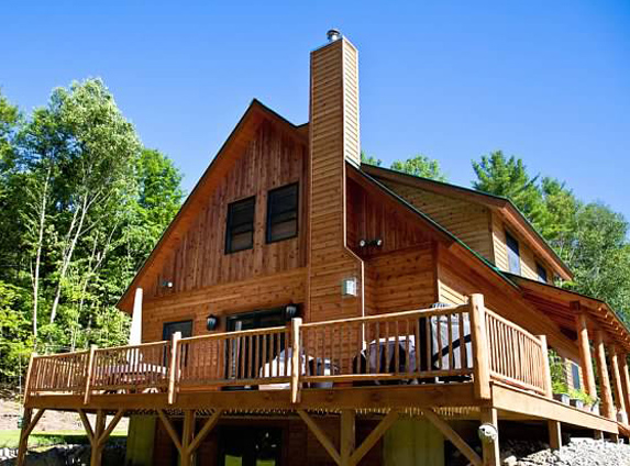 Adirondack timber frame