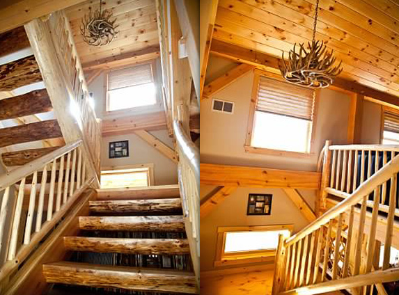 Adirondack timber frame