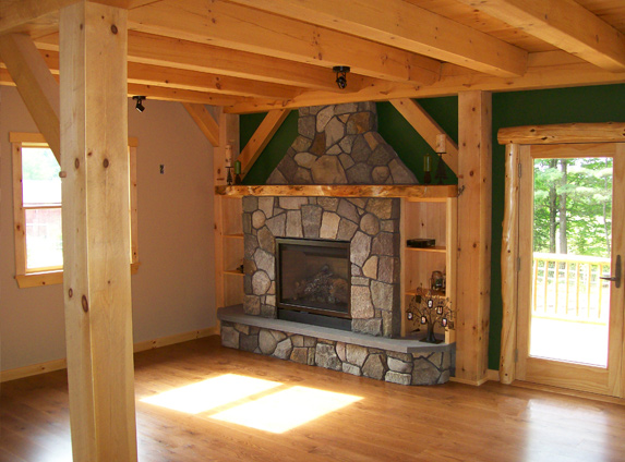Adirondack timber frame