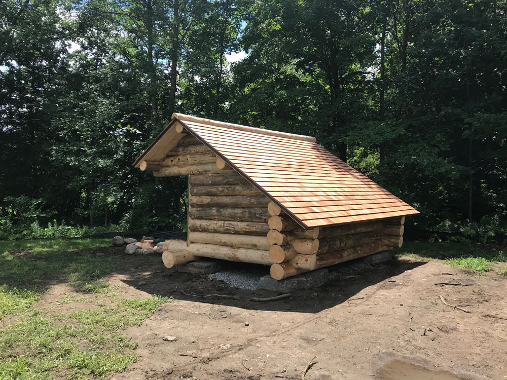 Adirondack timber frame