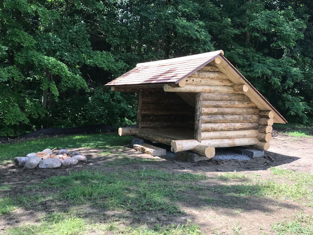 Adirondack custom leanto