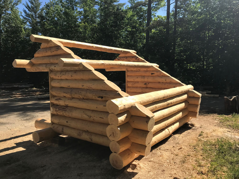 Live edge stairs