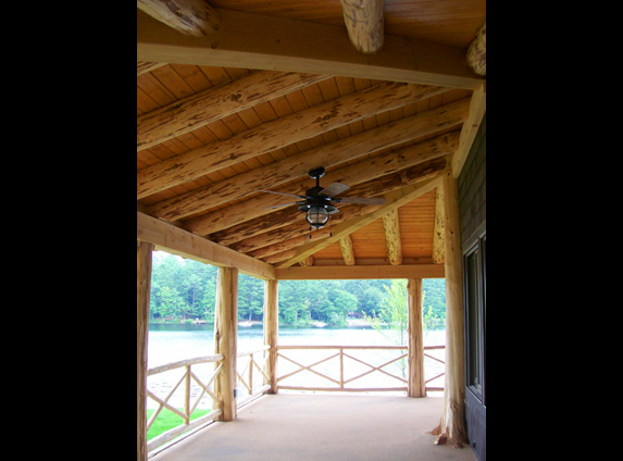 Live edge stairs