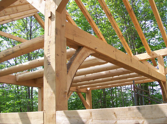 Live edge stairs