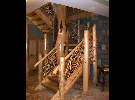Adirondack timber frame